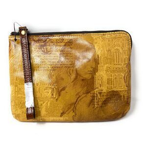 3491 Leather Cassini Wristlet, Italian Sketchbook